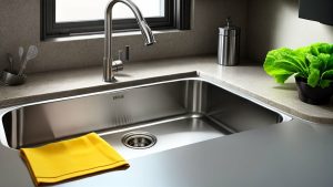 How to clean your kitchen sink drain?
