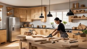 How to build a handy kitchen island?