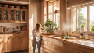 How to clean your wooden kitchen cabinets?