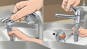 How to remove a stubborn kitchen faucet?