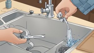 How to replace a kitchen faucet?